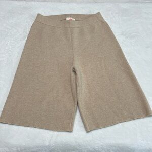 Kilte Los Angeles 100% Washable Cashmere Lounge Shorts – Size 2 (Raw Hem)